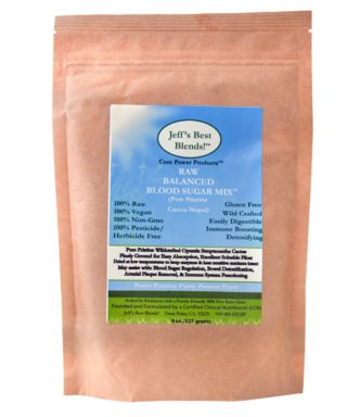 Jeff's Best Blends Raw Balance Blood Sugar Mix