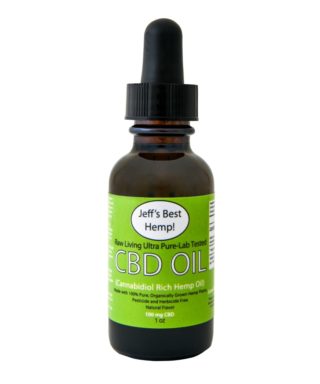 Jeff's Best Hemp CBD Oil 1oz