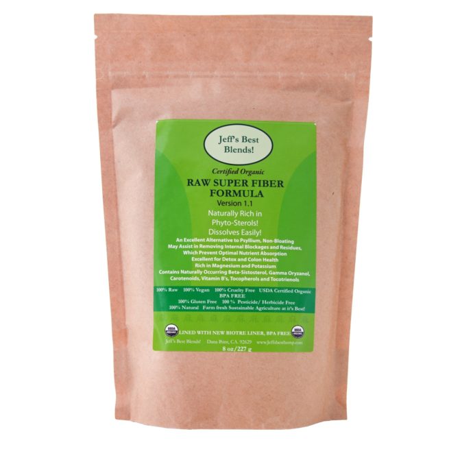 Jeff's Best Hemp Raw Super Fiber Formula